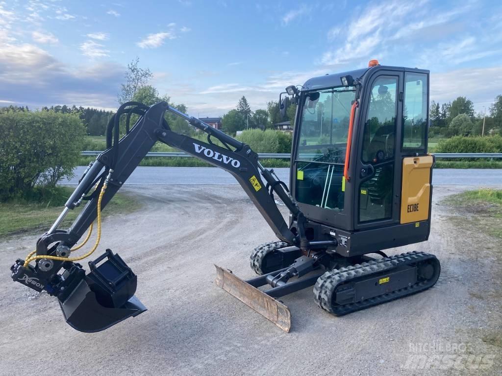 Volvo EC 18 E 小型挖土機/掘鑿機<7t(小型挖掘機)
