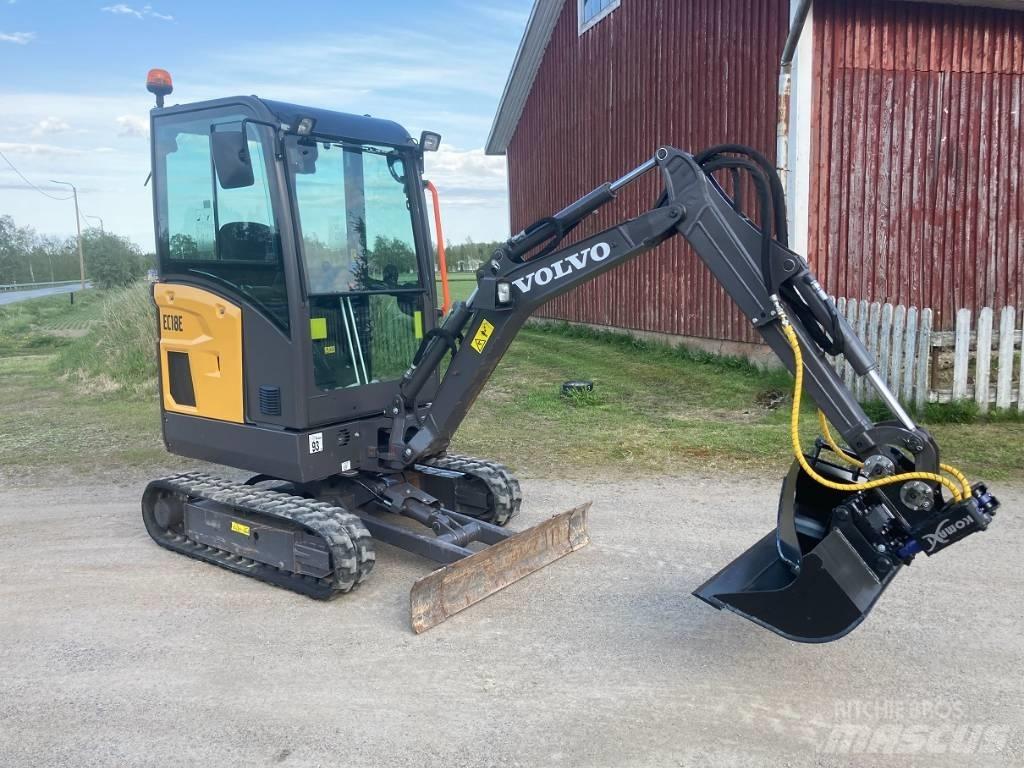 Volvo EC 18 E 小型挖土機/掘鑿機<7t(小型挖掘機)