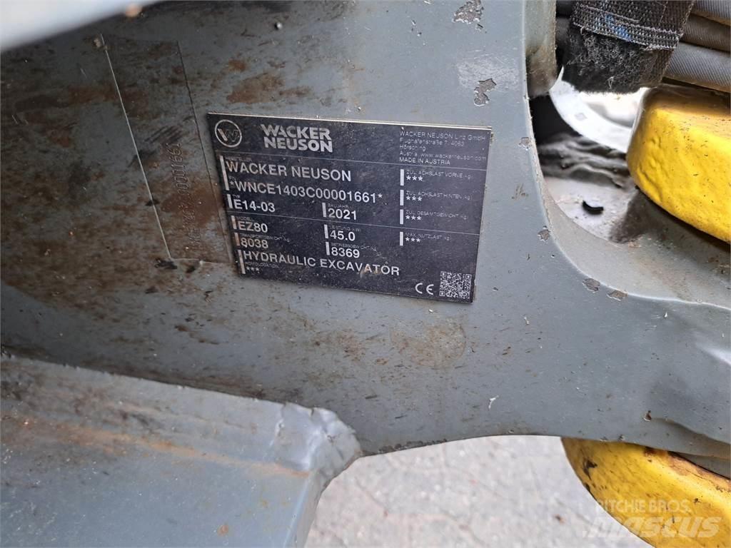 Wacker Neuson EZ80 履帶式 挖土機/掘鑿機/挖掘機