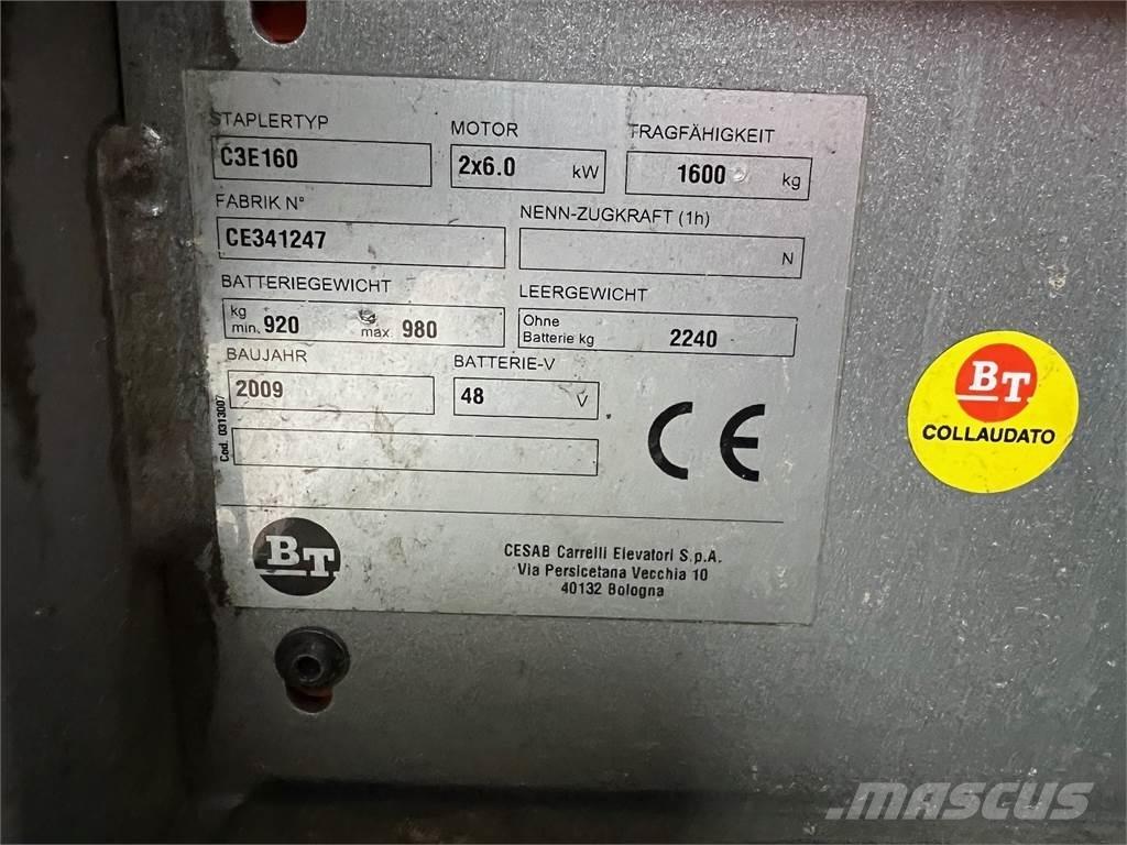 BT C3E160 電動堆高機
