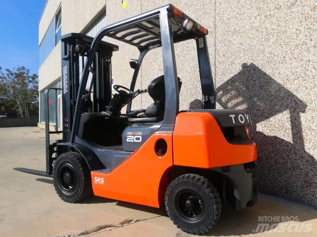 Toyota 02-8 FG F 20 液化石油氣LPG卡車