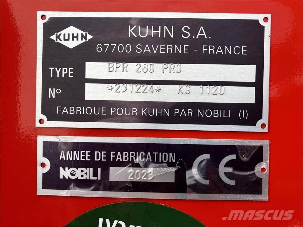 Kuhn BPR 280 Pro 莖葉去葉機