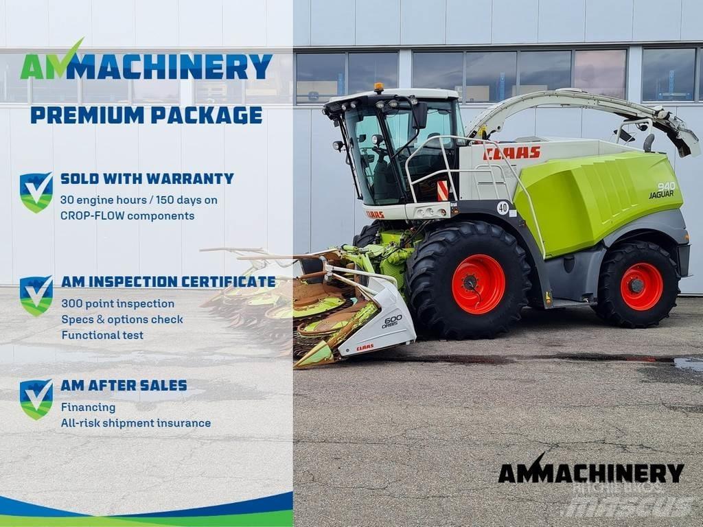 CLAAS Jaguar 940 自走式飼料採集機