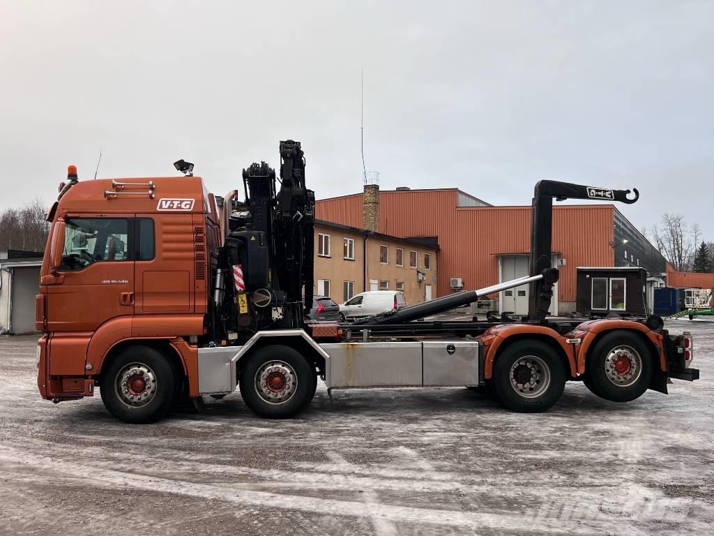 MAN Tgs 35.540 8x2-4 起重機卡車