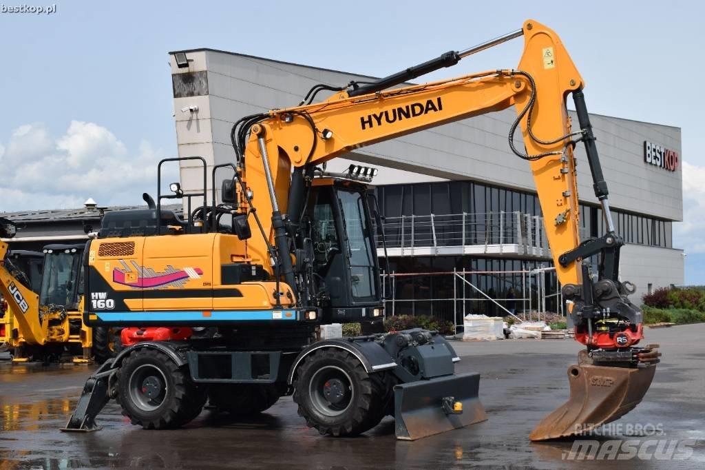 Hyundai HW 160 旋轉式挖土機/掘鑿機/挖掘機
