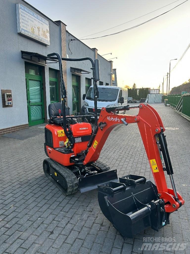 Kubota KX 008-5 小型挖土機/掘鑿機<7t(小型挖掘機)