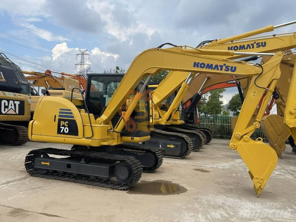 Komatsu PC 70 中型挖土機/掘鑿機/挖掘機 7t-12t