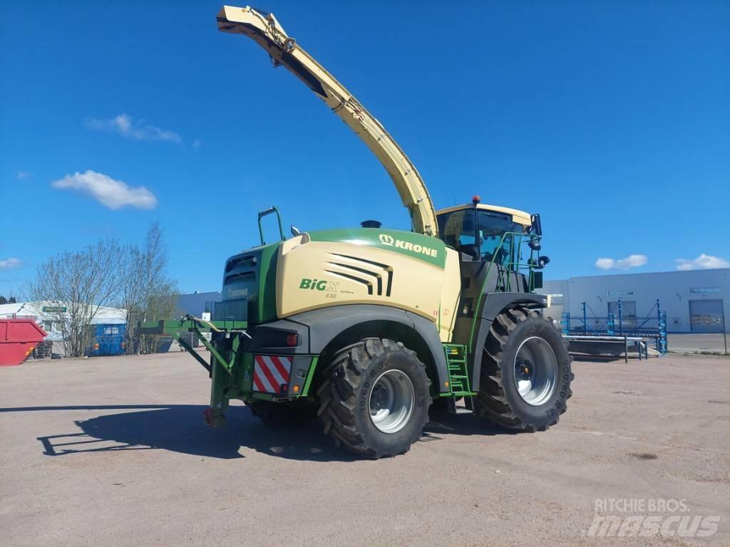 Krone Big X 630 自走式飼料採集機