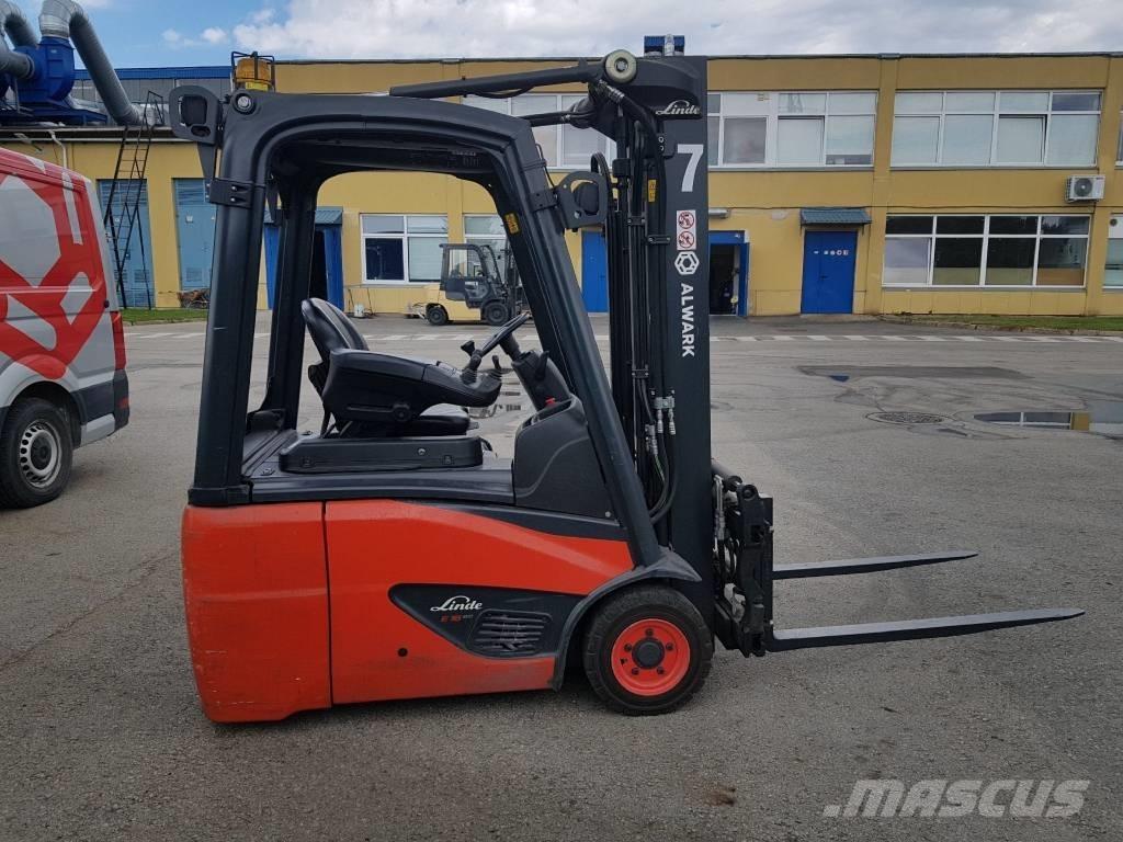 Linde E16C 電動堆高機