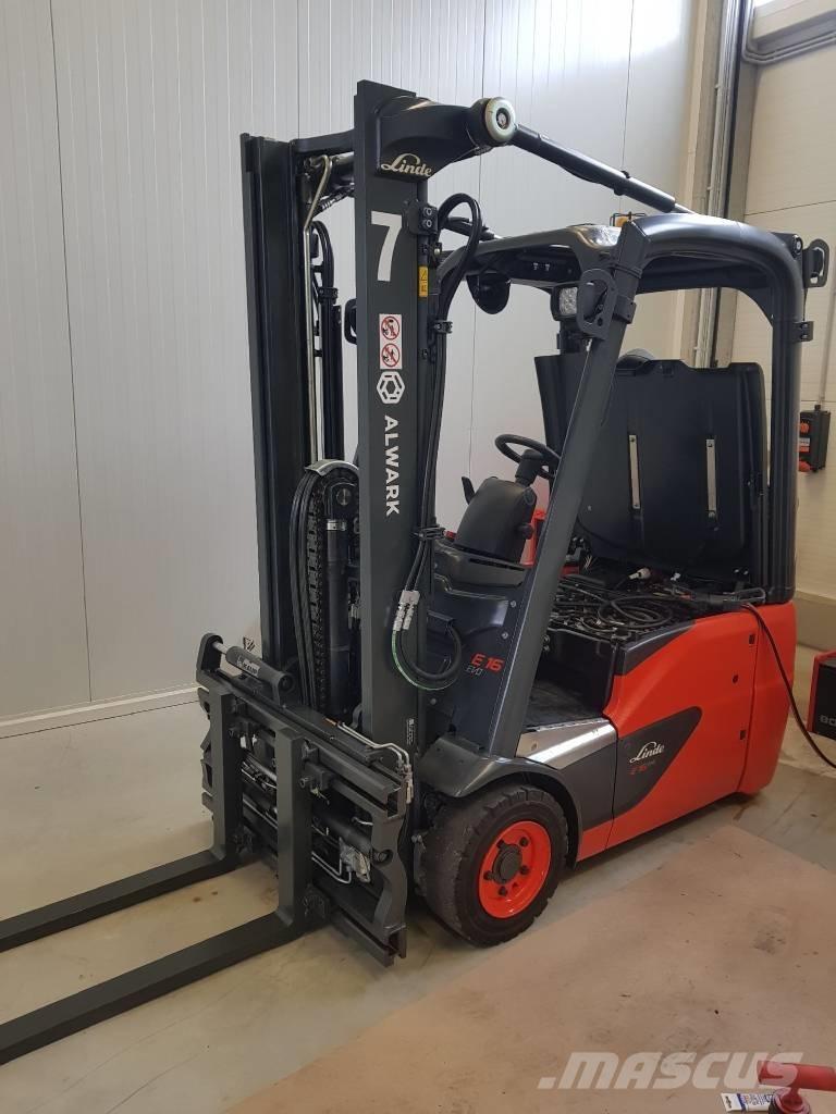 Linde E16C 電動堆高機