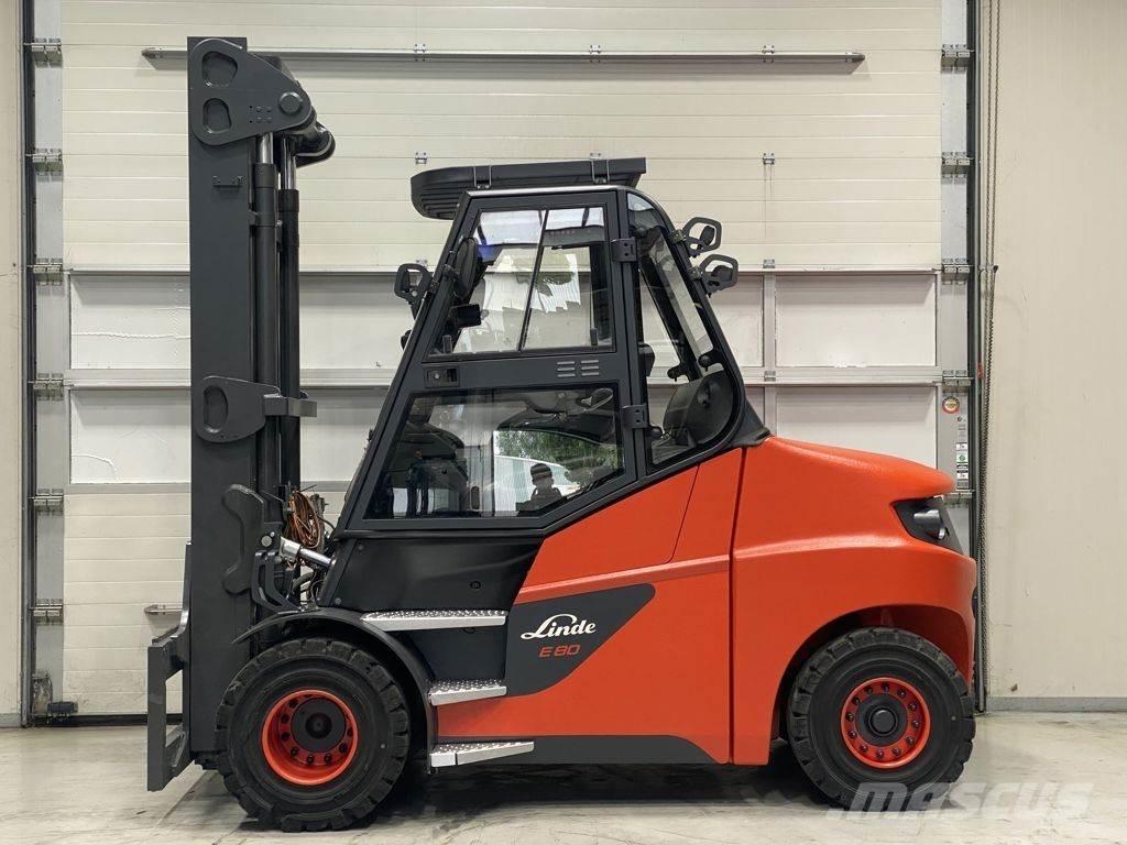 Linde E80-01/900 電動堆高機