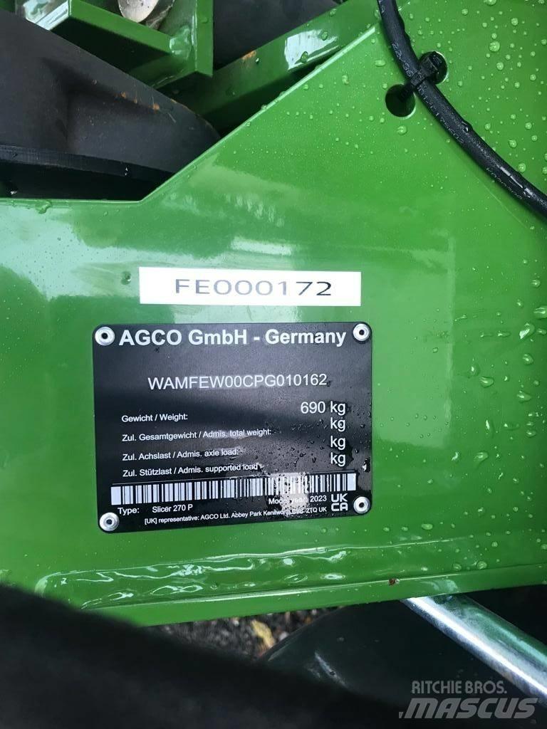 Fendt Slicer 270P 割草劑