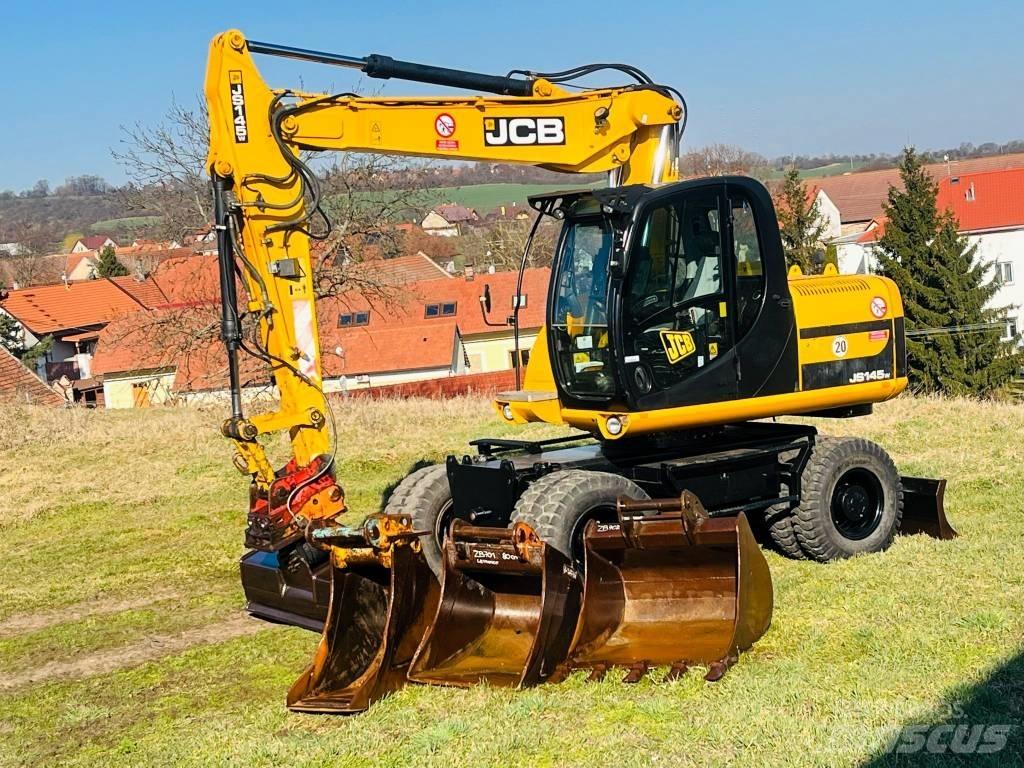 JCB JS 145 W 旋轉式挖土機/掘鑿機/挖掘機
