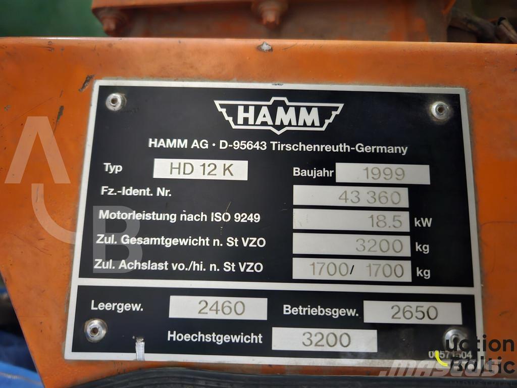 Hamm HD 12 K 其他滾壓機