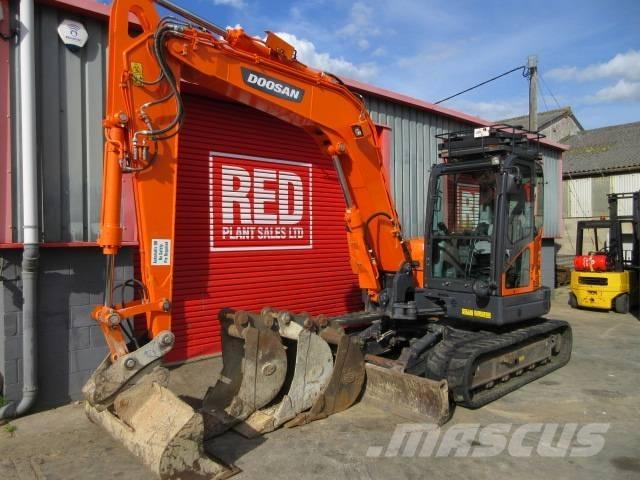 Doosan DX 85 R-3 中型挖土機/掘鑿機/挖掘機 7t-12t