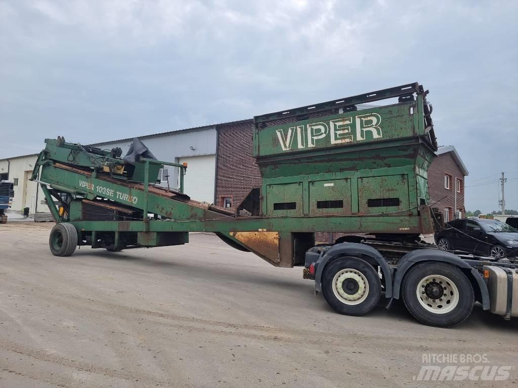 Viper 103 SE 移動式篩選機