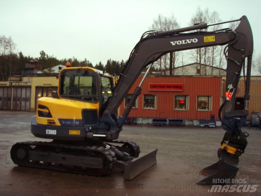 Volvo ECR 88 D 中型挖土機/掘鑿機/挖掘機 7t-12t