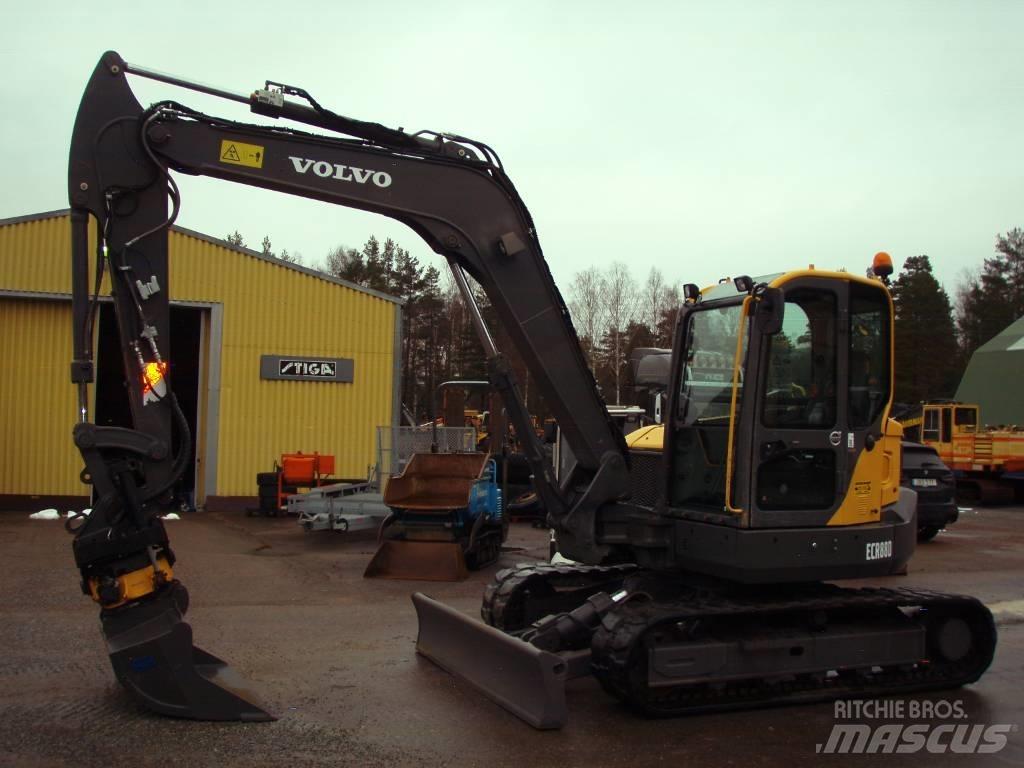 Volvo ECR 88 D 中型挖土機/掘鑿機/挖掘機 7t-12t