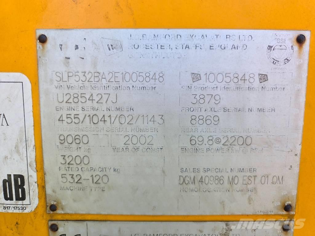 JCB 532-120 伸縮臂操作車