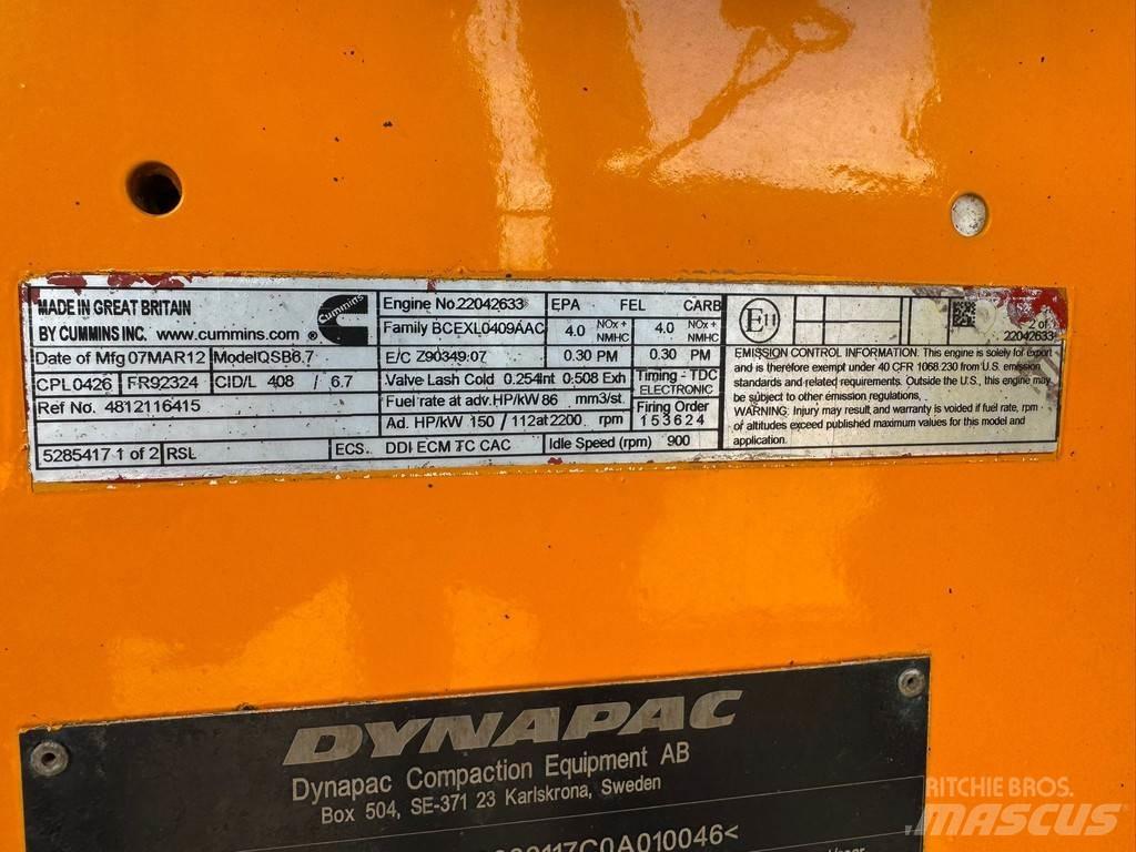 Dynapac CA362PD 單輪滾壓機
