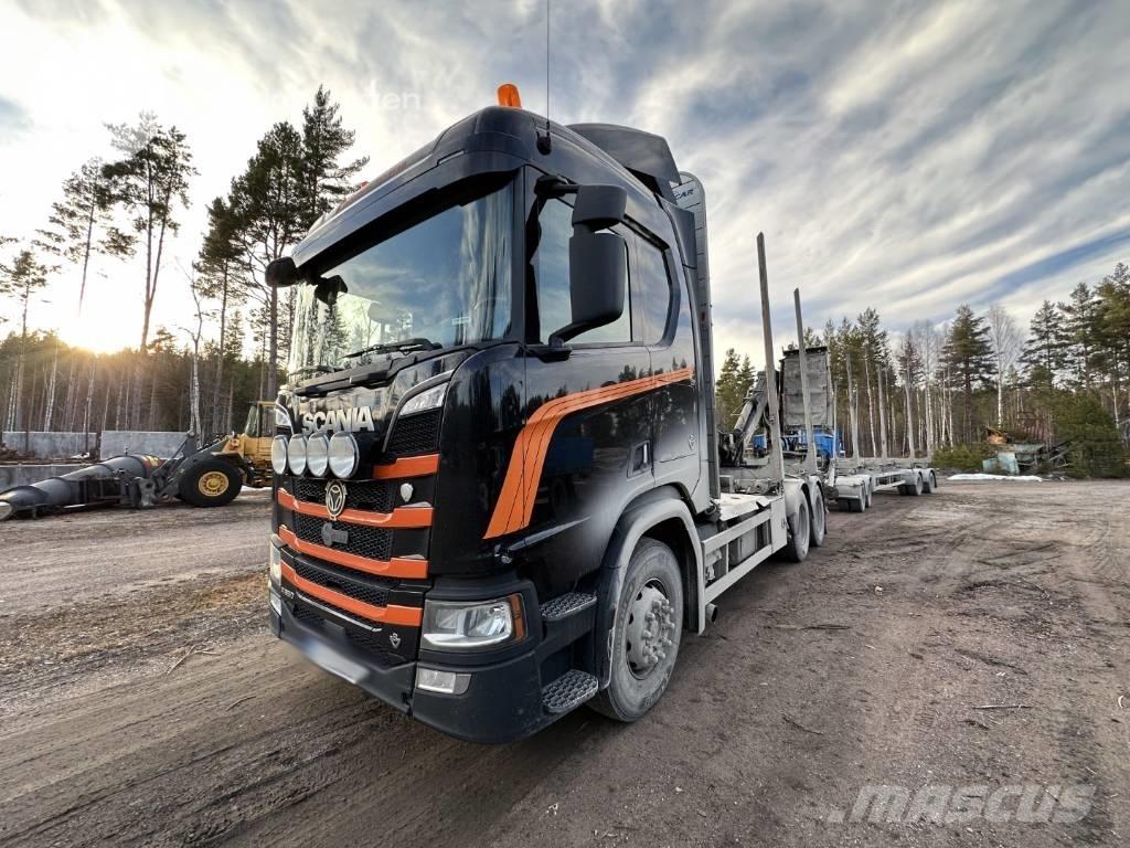 Scania R 650 Ekipage 木材貨車