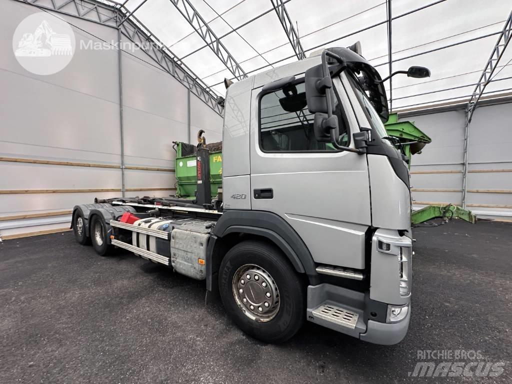 Volvo FM 420 吊鉤式起重車