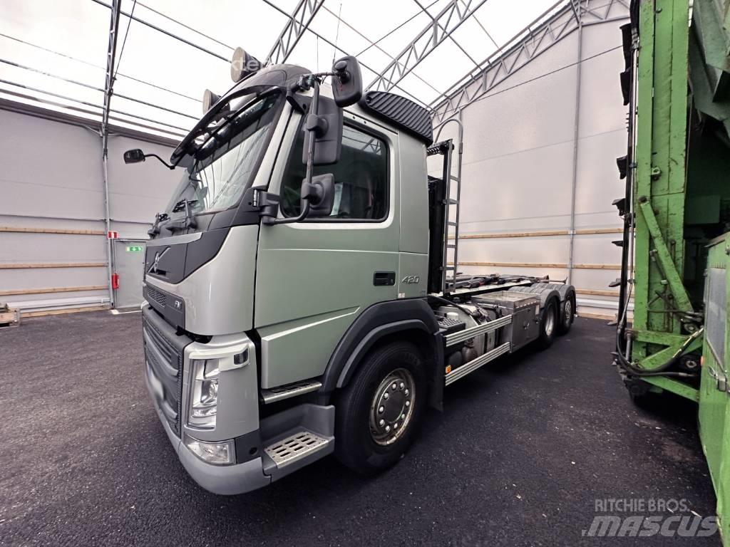 Volvo FM 420 吊鉤式起重車