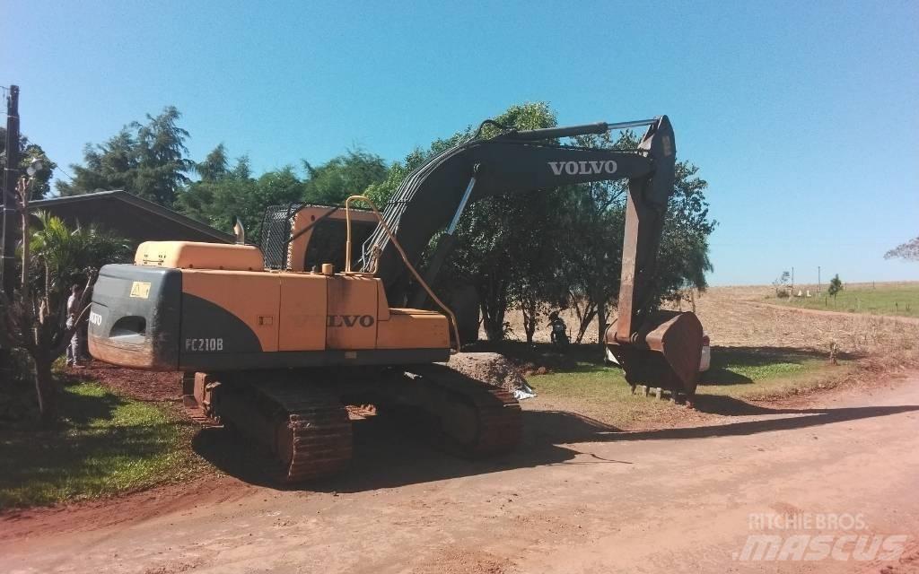 Volvo EC 210 B 履帶式 挖土機/掘鑿機/挖掘機