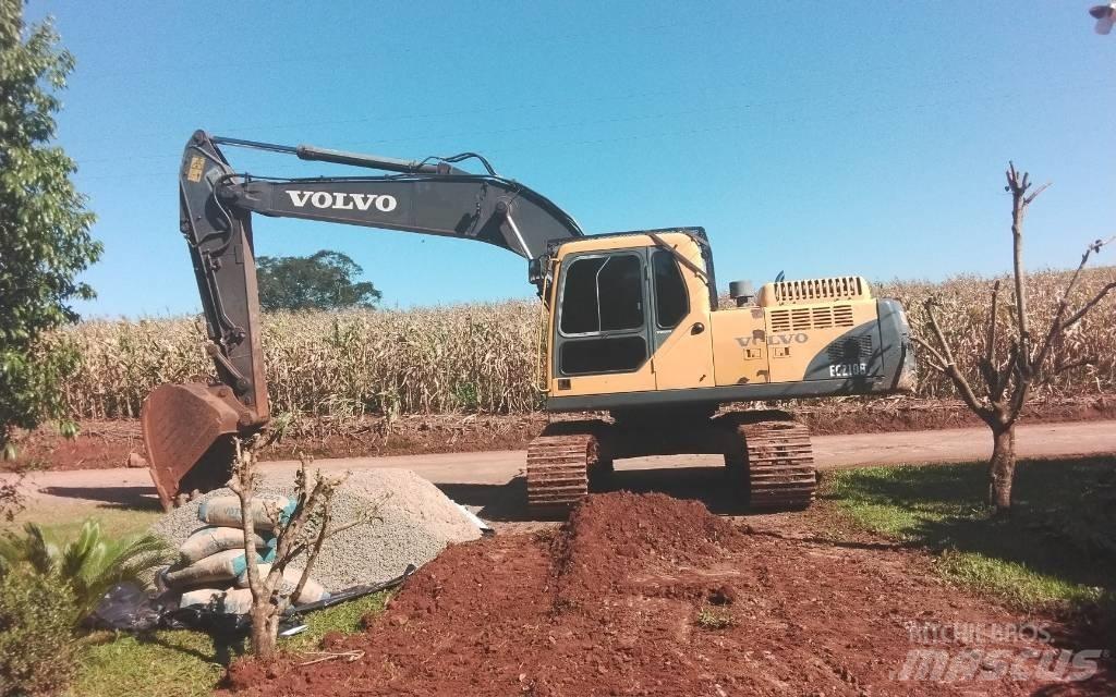 Volvo EC 210 B 履帶式 挖土機/掘鑿機/挖掘機