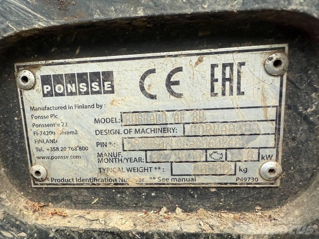 Ponsse BUFFALO AF 8W 集運機
