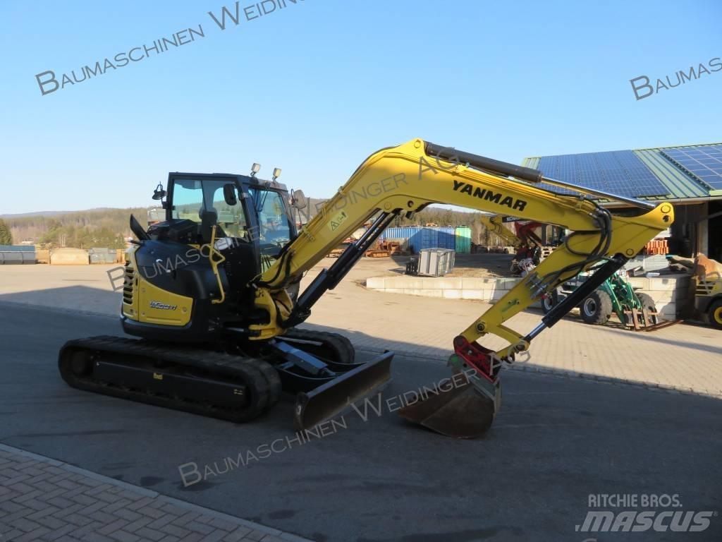 Yanmar Vio 80-1A 小型挖土機/掘鑿機<7t(小型挖掘機)