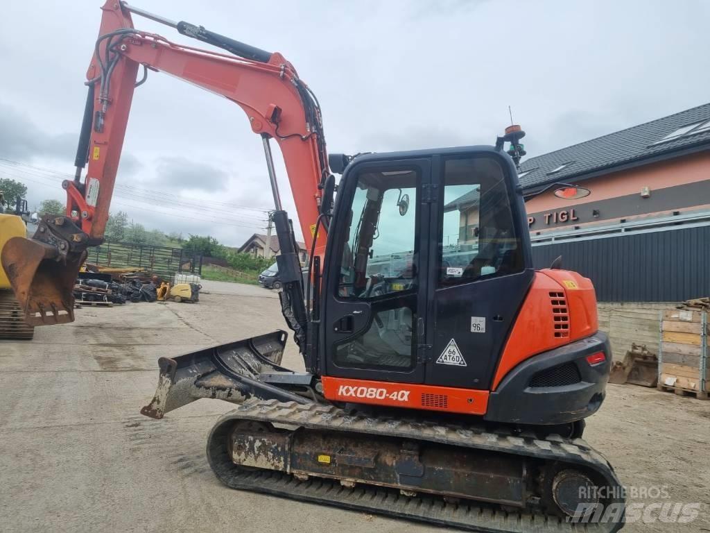 Kubota Kx 080-4 中型挖土機/掘鑿機/挖掘機 7t-12t