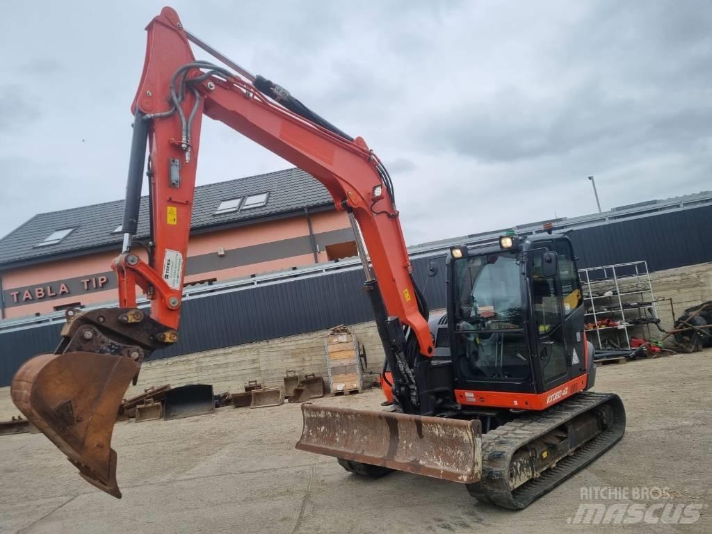 Kubota Kx 080-4 中型挖土機/掘鑿機/挖掘機 7t-12t