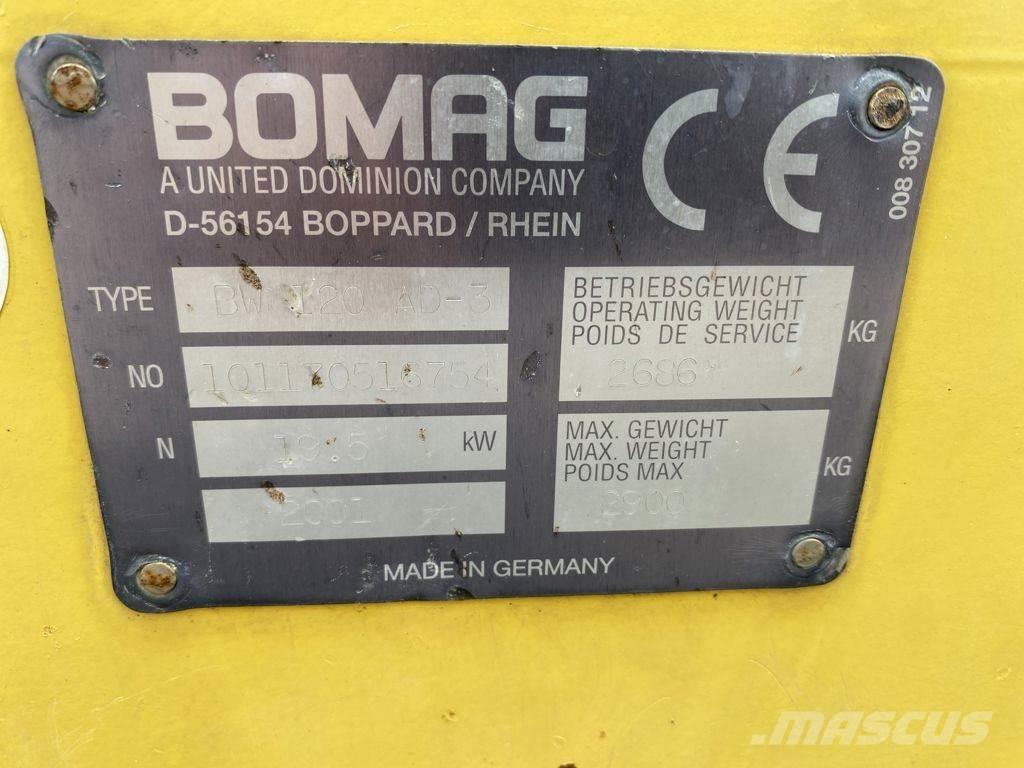 Bomag BW 120 AD 夯實機(夯土機)