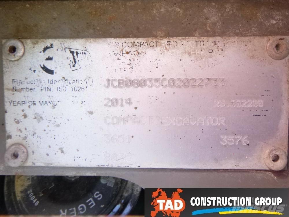 JCB 8035 ZTS 小型挖土機/掘鑿機<7t(小型挖掘機)