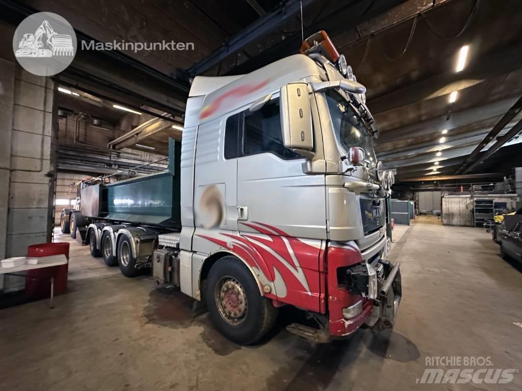 MAN TGX 35.540 吊鉤式起重車