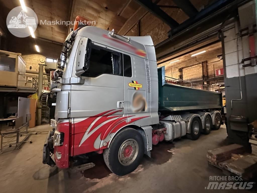 MAN TGX 35.540 吊鉤式起重車