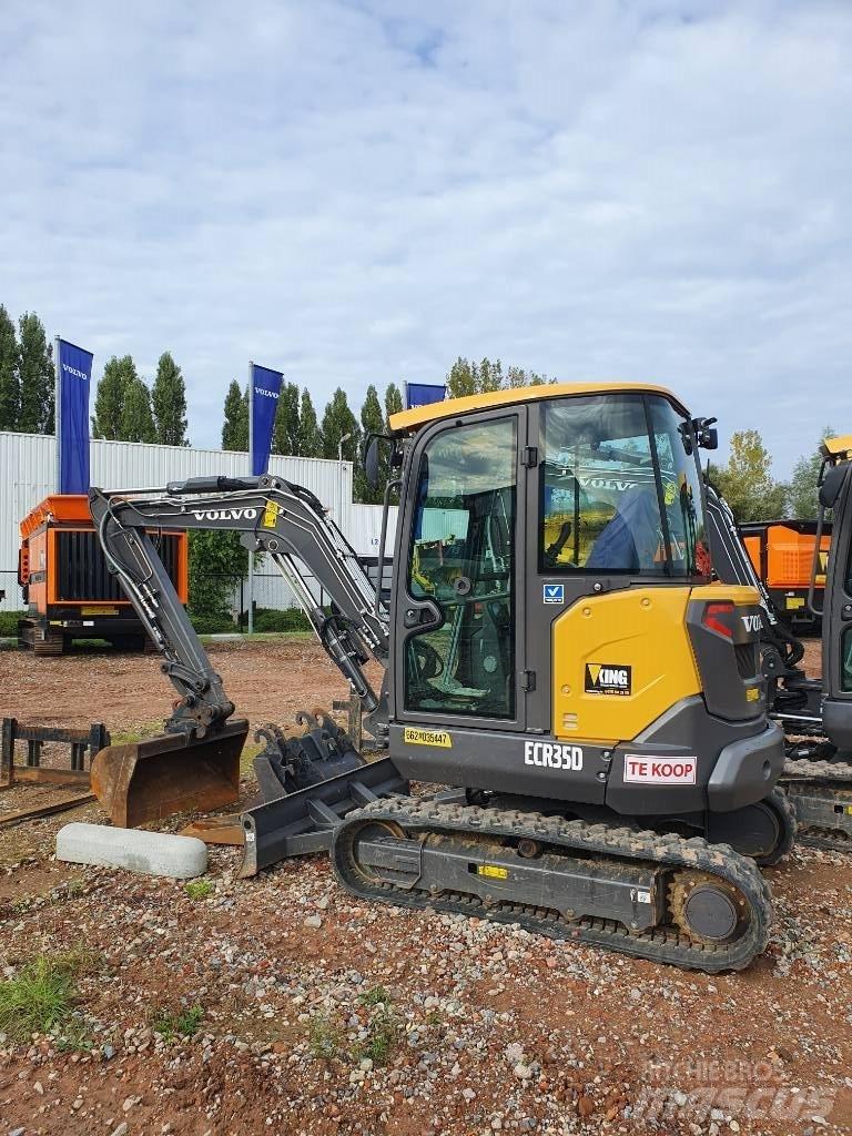 Volvo ECR 35 D 小型挖土機/掘鑿機<7t(小型挖掘機)