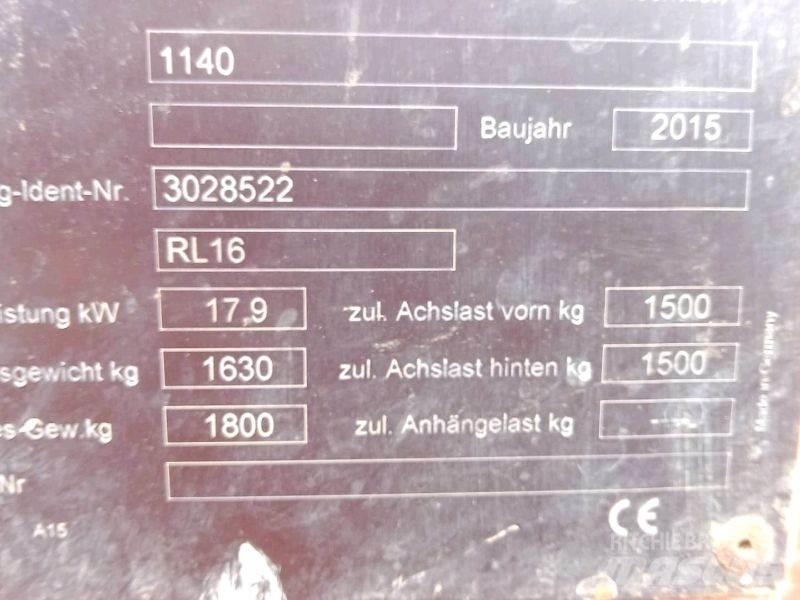 Weidemann 1140 滑移轉向裝載機