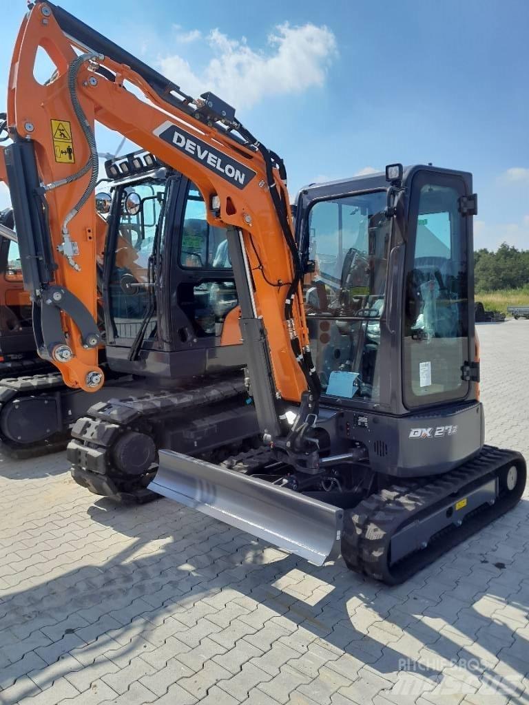 Doosan DX 27 Z-7 小型挖土機/掘鑿機<7t(小型挖掘機)