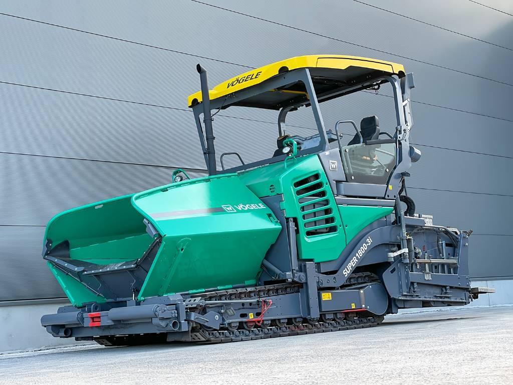 Vögele SUPER 1800-3I 瀝青攤舖機/鋪路機