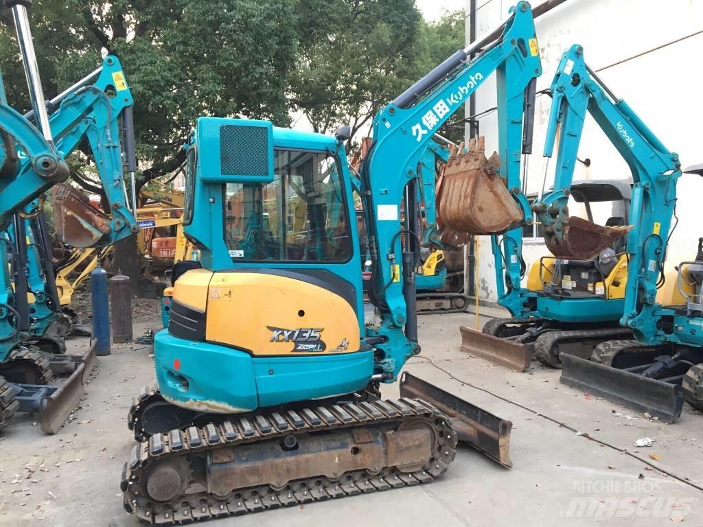 Kubota KX135 小型挖土機/掘鑿機<7t(小型挖掘機)