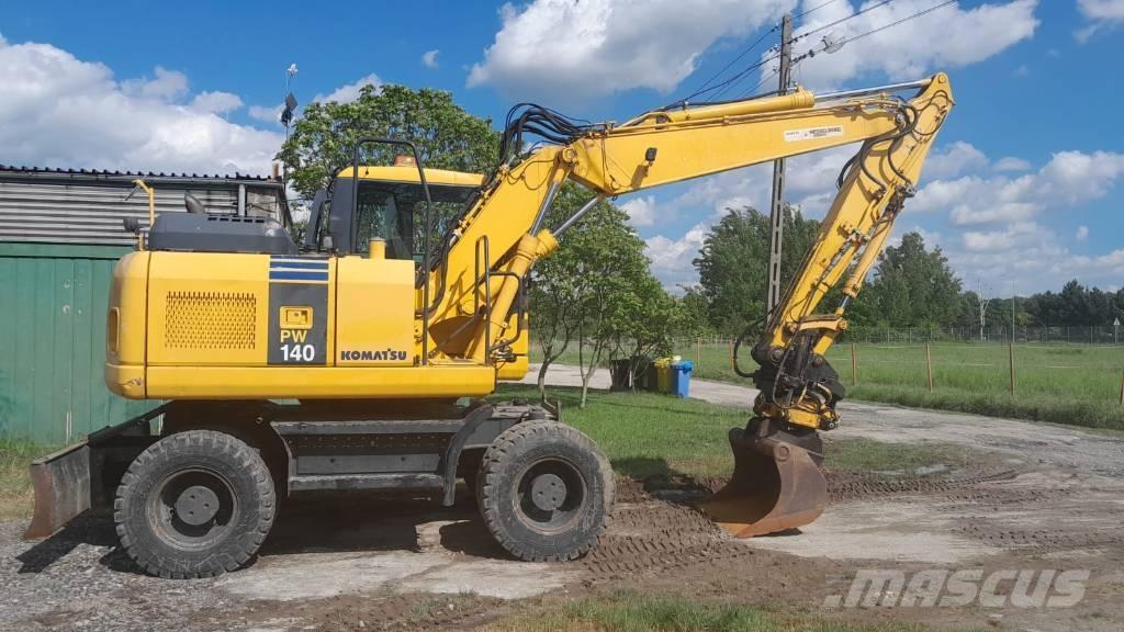 Komatsu PW 140-7 旋轉式挖土機/掘鑿機/挖掘機