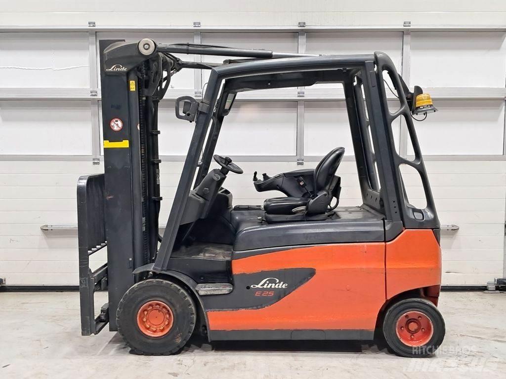 Linde E25L-01 電動堆高機