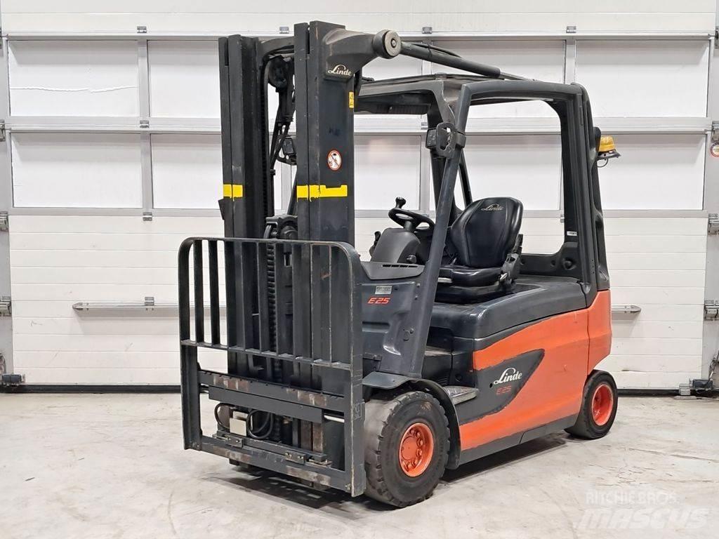 Linde E25L-01 電動堆高機