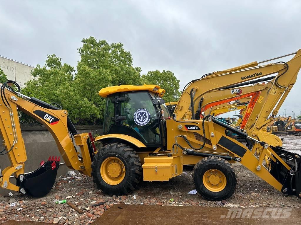 CAT 420 F 反鏟裝載機