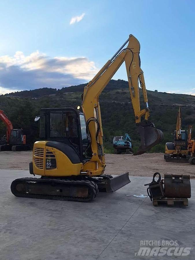 Komatsu PC55 小型挖土機/掘鑿機<7t(小型挖掘機)