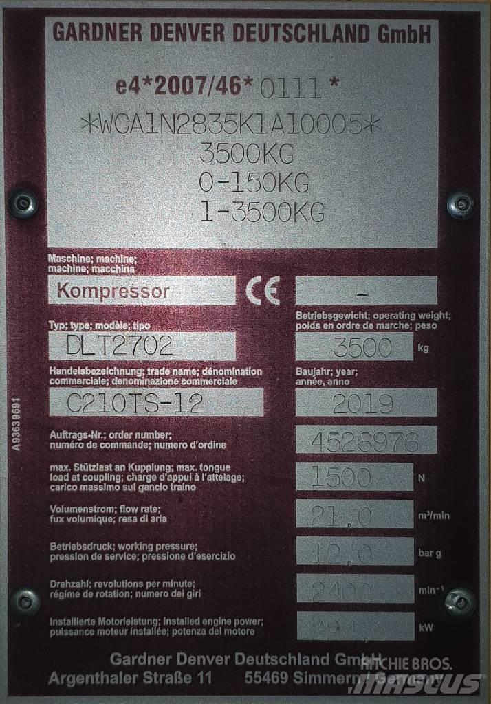 Compair C210 TS-12 空氣壓縮機