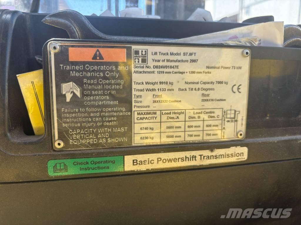 Hyster S7.0FT 液化石油氣LPG卡車