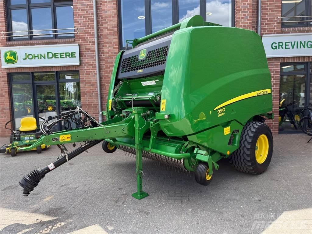 John Deere 990 圓型牧草打包機